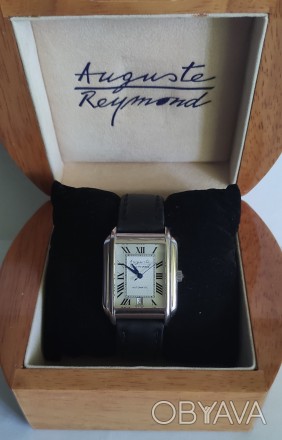 Оригинальные мужские швейцарские механические часы премиум класса Auguste Reymon. . фото 1