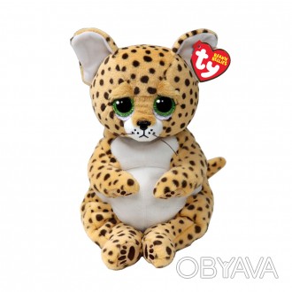 Дитяча іграшка м’яконабивна TY BEANIE BELLIES 25 см 43201 Леопард "LLOYD". . фото 1