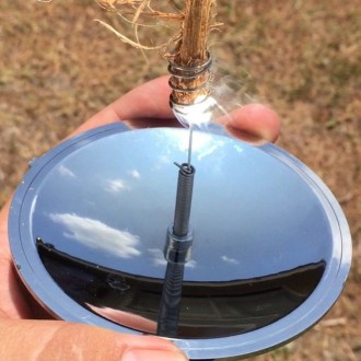 Сонячний запалювач концентратор сонця туристичний MAXWAY FCS10 запальничка сигар. . фото 2