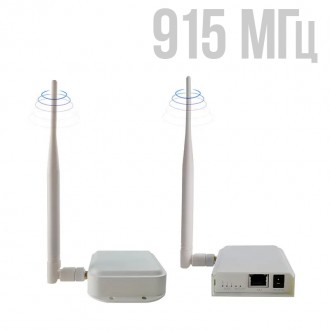 WiFi мост передатчик + приёмник на закрытой частоте 915 МГц 16 MBs 5-12 В, дальн. . фото 2