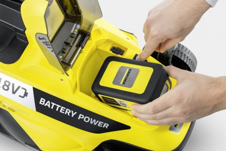 Легка, зручна і маневрена: акумуляторна газонокосарка Karcher LMO 18-33 Battery . . фото 3