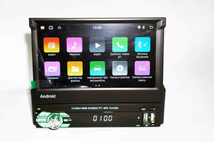 1din Pioneer 9706 7" Экран/4Ядра/1Gb Ram/ GPS/ WiFi/ Android 

Мультимеді. . фото 2