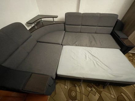 Кутовий диван: механізм трансформації - простий у використанні. 
Габаритні розм. . фото 3
