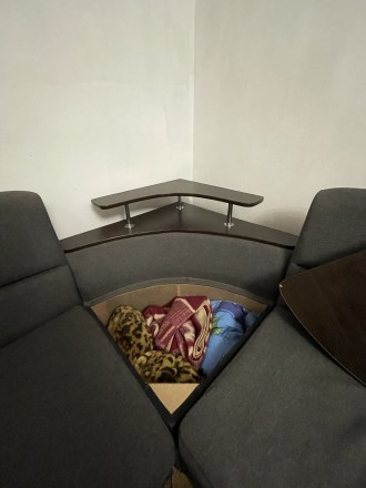 Кутовий диван: механізм трансформації - простий у використанні. 
Габаритні розм. . фото 6