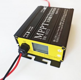 Контролер MPPT з РК дисплеєм для сонячної панелі 24 V 36 V 48 V 60 V 72 V 400 W . . фото 2