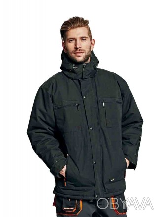 Куртка зимова утеплена CERVA EMERTON чорна розмір S (0301002360001)