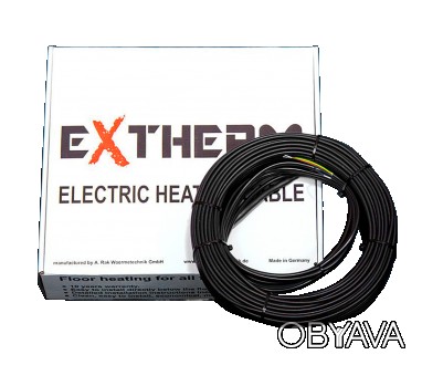 Дожильний нагрівальний кабель Extherm ETС ECO 20-2500 - призначений для підтримк. . фото 1