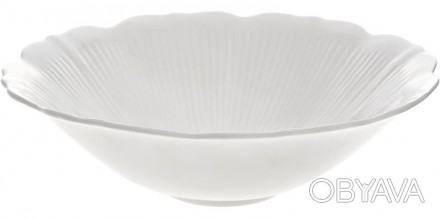 Салатники (глибокі тарілки) "White City Мак" - біла колекція столового посуду се. . фото 1