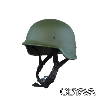 Кевларовый шлем с закрытыми ушами (зелёный)