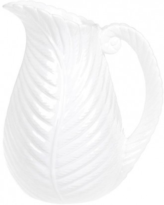 Керамічна ваза "Лист папороті" формі глечика для стильної і затишної атмосфери в. . фото 2