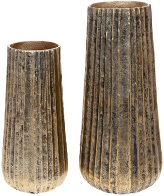Декоративна настільна ваза "Estet". Матеріал – алюміній. Розмір: Oslash;19. . фото 3