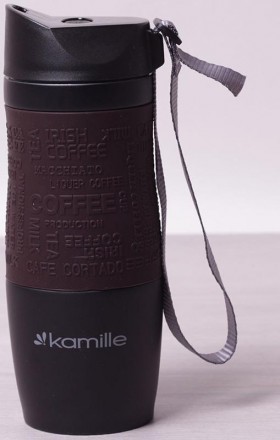 Термокружка Kamille Coffee - створена спеціально для людей з активним способом ж. . фото 4