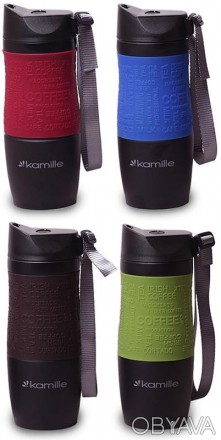 Термокружка Kamille Coffee - створена спеціально для людей з активним способом ж. . фото 1