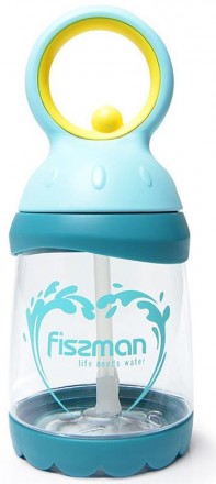 Пляшка дитяча для води Fissman Candy - для маленьких принцес і активних хлопців.. . фото 2