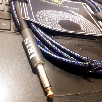 Гитарный провод Irin интструментальный кабель для электрогитары 3м.
Провод для г. . фото 4