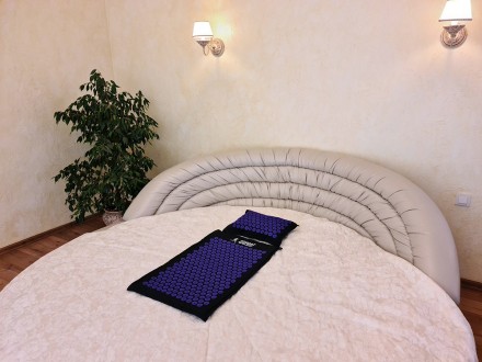 Ортопедичний масажний килимок із подушкою Acupressure Mat — це не лише масажний . . фото 6