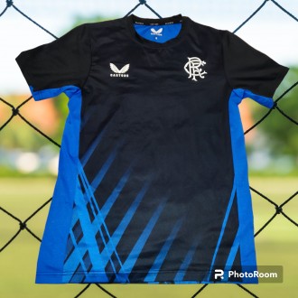 Футболка Castore FC Glazgo Rangers, размер-S, длина-70см, под мышками-50см, в от. . фото 2