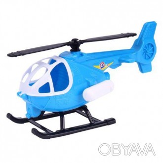 Пластиковая игрушка - вертолет станет отличным подарком для ребенка. Игрушка вып. . фото 1