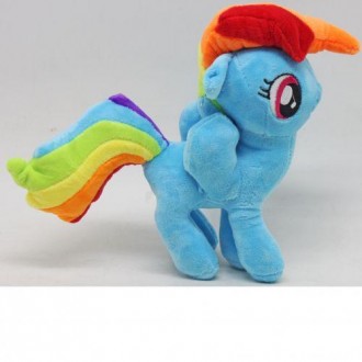 Мягкая игрушка в виде персонажа популярного мультсериала "Моя маленькая пони". О. . фото 3
