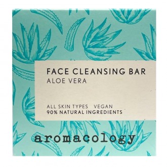 Очищувальне мило для обличчя Aromacology Face Cleansing Bar Aloe Vera з ароматом. . фото 3