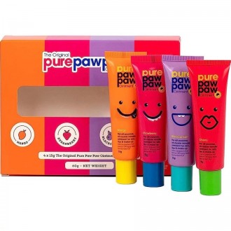 Набор восстанавливающих бальзамов для губ Pure Paw Paw Four Pack представляет со. . фото 2