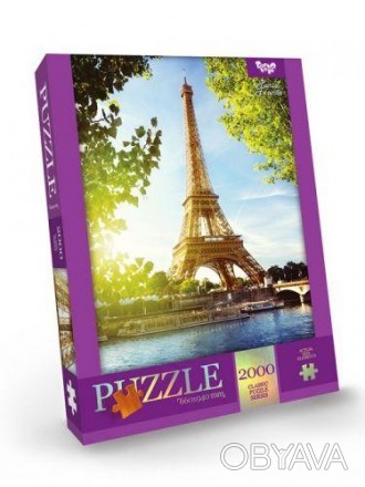 Класичний пазл на 2000 елементів. Яскравий і насичений пазл, висока якість матер. . фото 1