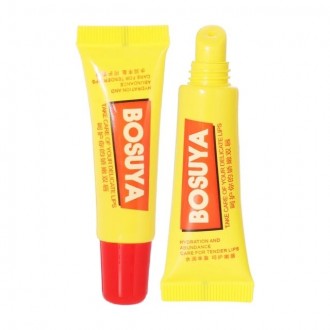 Натуральный бальзам для губ Bosuya Lip Balm обогащен витаминами, скваланом расти. . фото 2