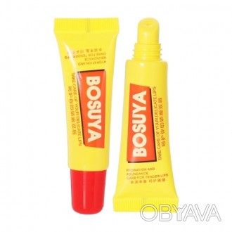 Натуральный бальзам для губ Bosuya Lip Balm обогащен витаминами, скваланом расти. . фото 1