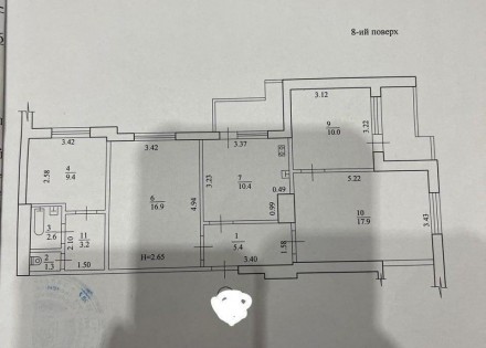 Номер оголошення на сайті компанії: SF-2-824-411-OB.
Продається 4-кімнатна кварт. . фото 13