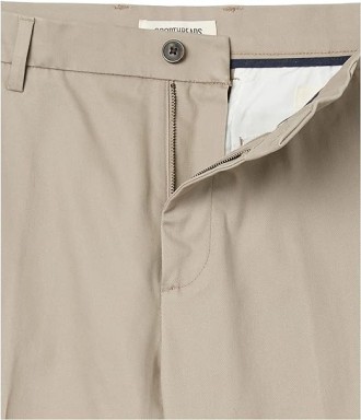 Бавовняні штани-чіноси від бренду Amazon. Невелика розтяжність додає комфорту та. . фото 5