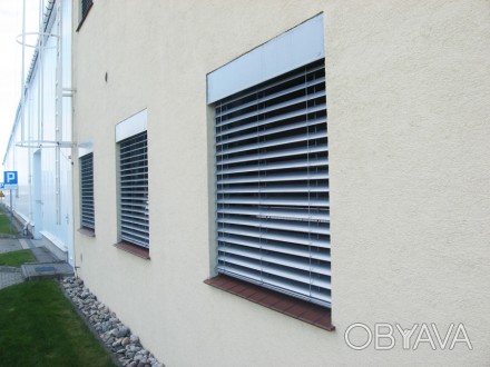 Фасадні жалюзі - це ідеальний захист вікон від сонця та небажаних сторонніх погл. . фото 1