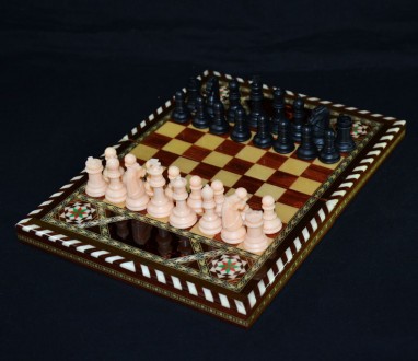 Дорожные нарды,шахматы,шашки. Ручная работа. Размер 20х14х3,5 см В разложенном с. . фото 2