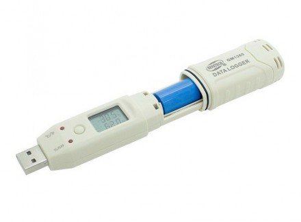 Реєстратор даних вологості та температури, USB, 0-100%, -30-80 °C BENETECH GM136. . фото 8