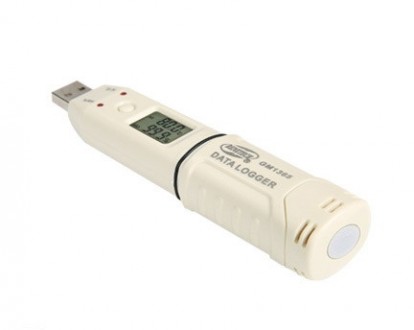 Реєстратор даних вологості та температури, USB, 0-100%, -30-80 °C BENETECH GM136. . фото 5