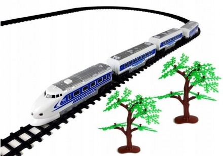 Железная дорога "Express" (звук, свет) арт. JHX 6693
Набор состоит из железнодор. . фото 4