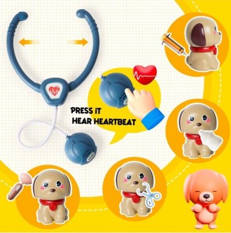 Игровой набор доктора - ветеринара с собачкой арт. 923-3112
Многие дети в будуще. . фото 6