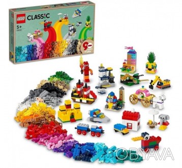 
	Великий набір Конструктор Лего класик 90 років ігри Lego Classic 11021
	Поринь. . фото 1