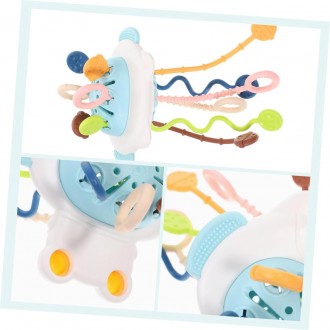 Развивающая игрушка - погремушка для малышей арт. 888-5
Погремушка выполнена в о. . фото 3