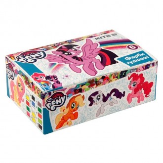 Гуашь Kite «My Little Pony» состоит из 6 цветов. Баночки по 20 мл хранятся в кар. . фото 2