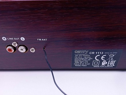 Camry CR 1113 – простейший проигрыватель виниловых дисков, адресованный наиболее. . фото 8
