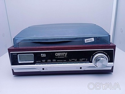 Camry CR 1113 – простейший проигрыватель виниловых дисков, адресованный наиболее. . фото 1