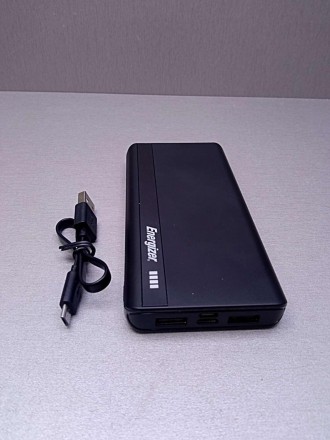 Ємність батареї: 10000 мА·год
Роз'єм виходу: 2 x USB
Роз'єм входу: 1 x USB Type-. . фото 5