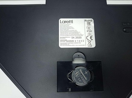 Весы напольные LARETTI LR-BS0012 оснащены стеклянной платформой с оригинальным р. . фото 4