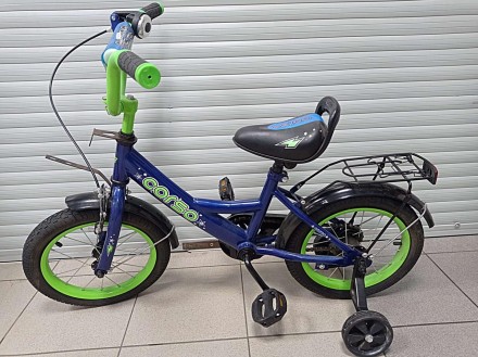 Детский двухколесный велосипед Corso 14” предназначен для юных велосипедистов! С. . фото 4