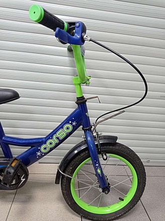Детский двухколесный велосипед Corso 14” предназначен для юных велосипедистов! С. . фото 8