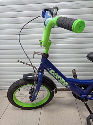 Детский двухколесный велосипед Corso 14” предназначен для юных велосипедистов! С. . фото 5