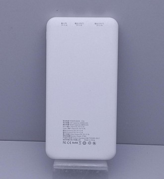 Портативна батарея AWEI P5K 10000mAh
Характеристики:
Струм, А: 2,1
Заряджання ба. . фото 3