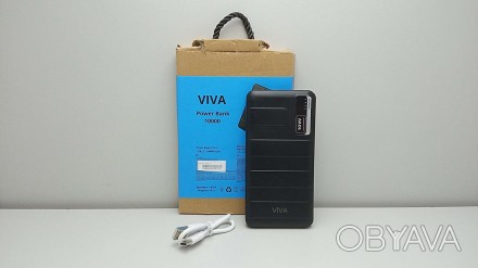 Зовнішній акумулятор VIVA VR12 має виняткову потужність і високу продуктивність.. . фото 1