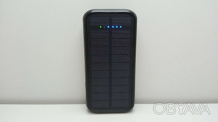 Promate SolarTank-20PDCi — багатофункціональний повербанк на 20 000 mAh з USB-C . . фото 1