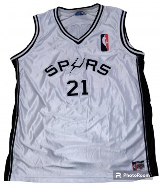 Баскетбольная майка NBA San Antonio Spurs, Duncan, размер-XL, длина-72см, под мы. . фото 3